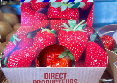 Les fraises sont arrivées !